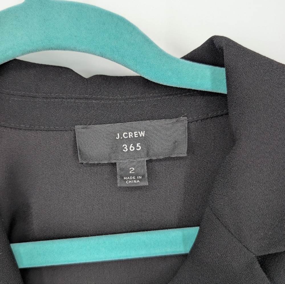 J Crew 365 Womens Black Jumpsuit in Everyday Crepe 2 - Picture 10 of 11